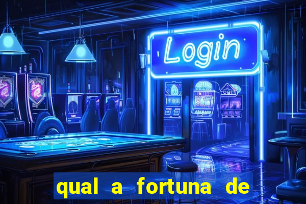 qual a fortuna de aloisio chulapa